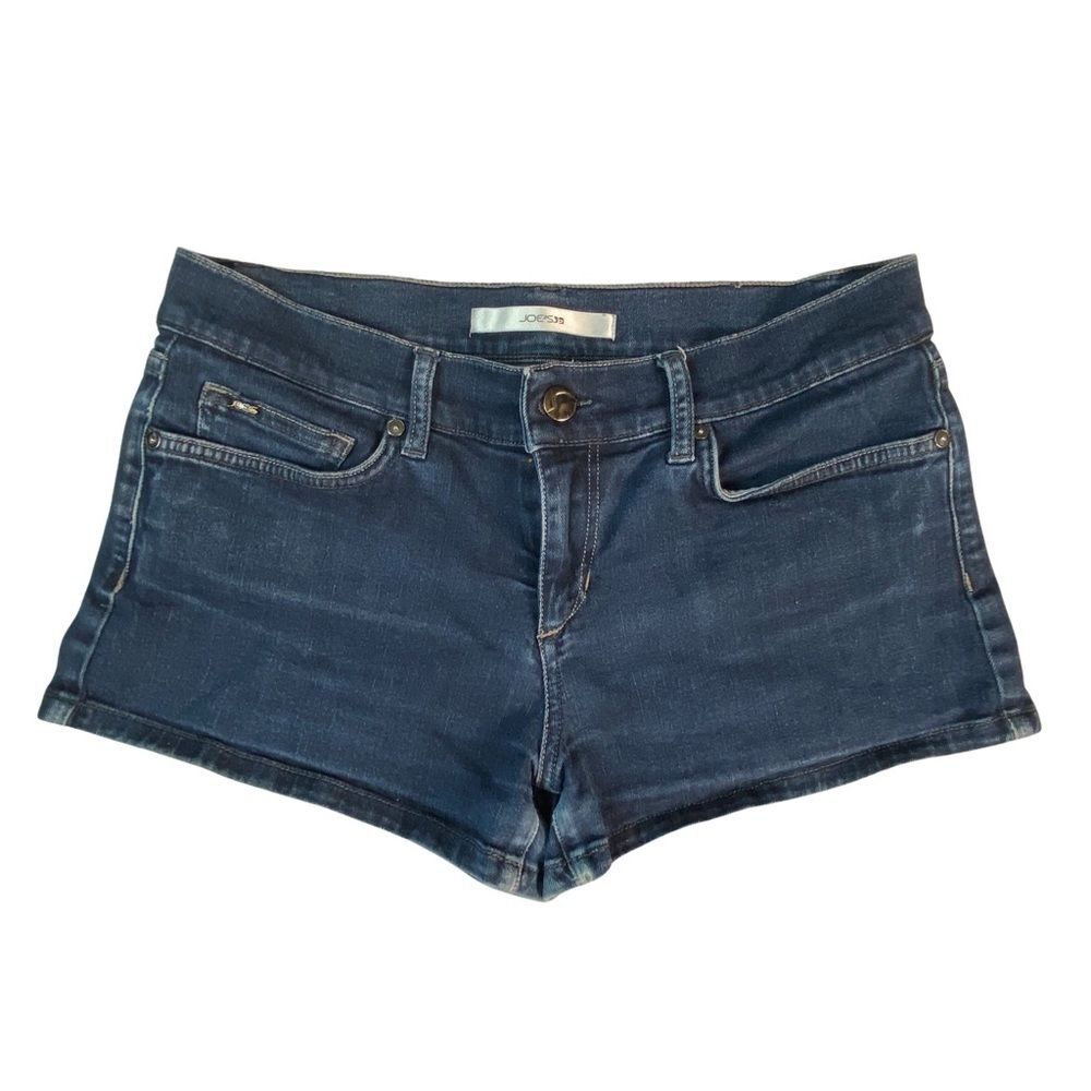 Joe's Jeans Denim Shorts Women Size 28 Blue Stretch 3" Inseam